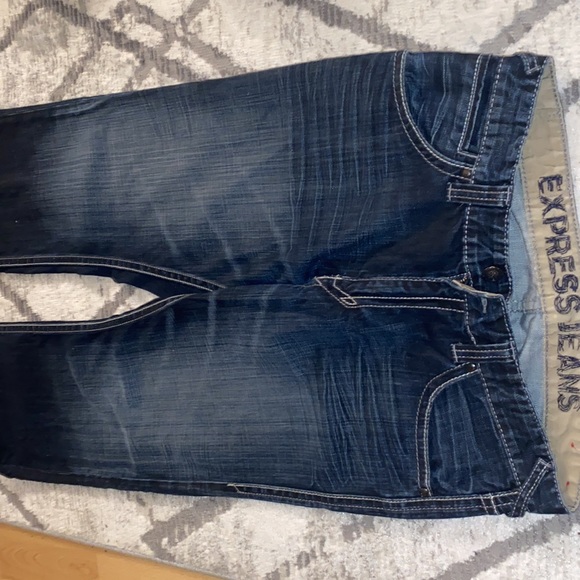 Like new Mens jeans by express size W34 L32 - Picture 8 of 16